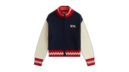 Kith x Peanuts Kids Globe Wyona Full Zip Sweater Nocturnal