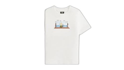 Kith x Peanuts Kids Ocean View Classic Logo Tee White