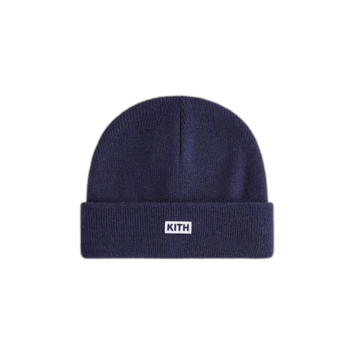 Kith Kids Toddler Classic Logo Rib Beanie 'Nocturnal'