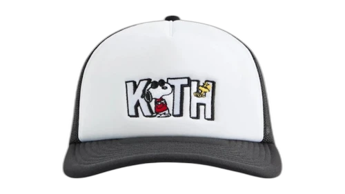 Kith x Peanuts Kids 75 Nolan Poly Foam Trucker White