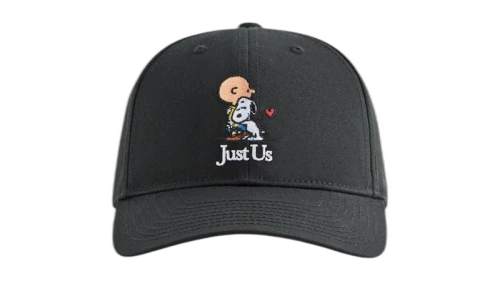 Kith x Peanuts Kids 75 Twill Aaron Classic Cap Black