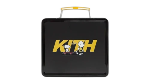 Kith x Peanuts Kids Charlie Brown & Snoopy Skate Lunch Box Black