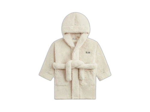 Kith Kithmas Kids Teddy & Friends Hooded Robe Silk