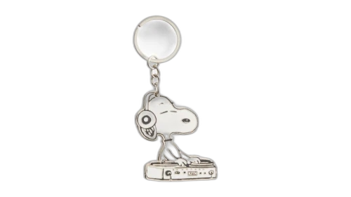 Kith x Peanuts DJ Snoopy Keychain Multi