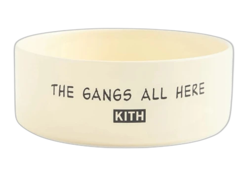 Kith x Peanuts Snoopy Dog Bowl Sandrift
