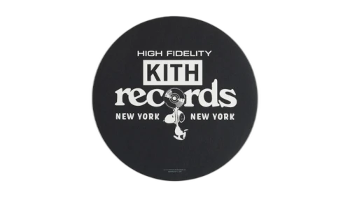 Kith x Peanuts Kith Records Slip Mat Black
