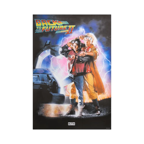 Kith For Back To The Future Ii Movie Poster 'Multicolor'