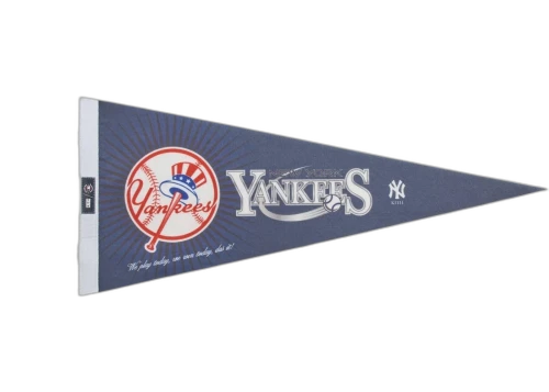 Kith x New York Yankees Pennant Ornament Nocturnal