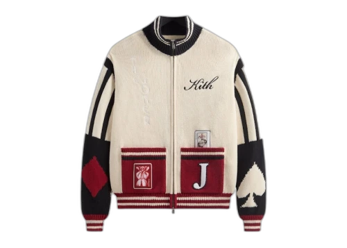 Kith x Batman Joker Wyona Full Zip Sweater Sandrift