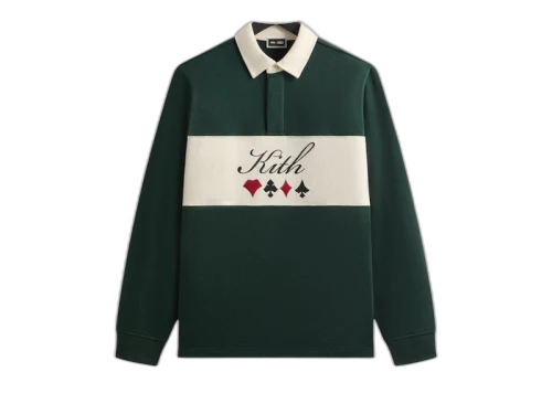 Kith x Batman Joker Rugby Ivy Green