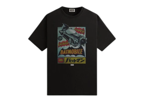 Kith x Batman Japanese Vintage Tee Black