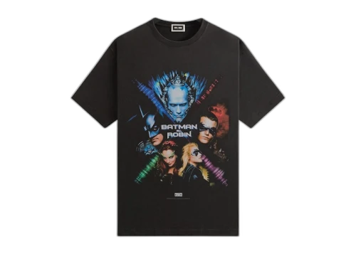 Kith x Batman And Robin Vintage Tee Black
