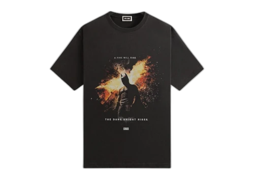 Kith x Batman Dark Knight Rises Vintage Tee Black