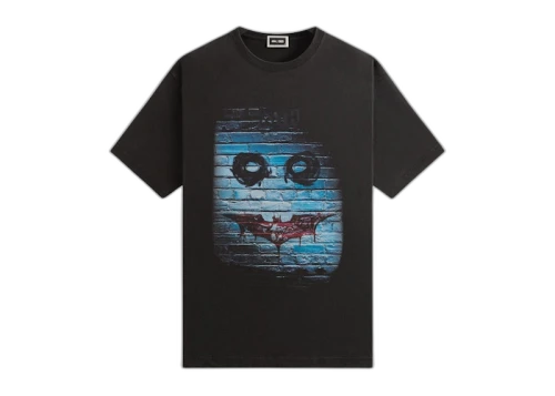 Kith x Batman Dark Knight Teaser Vintage Tee Black