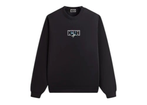 Kith x Batman Classic Vintage Nelson Crewneck Black