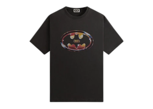 Kith x Batman Logo Vintage Tee Black
