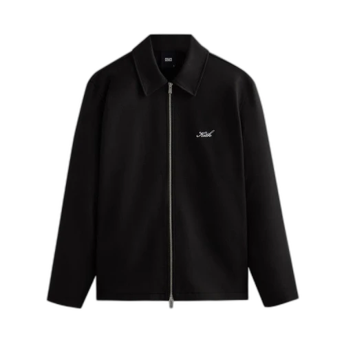 Kith Double Knit Coaches Jacket 'Black'
