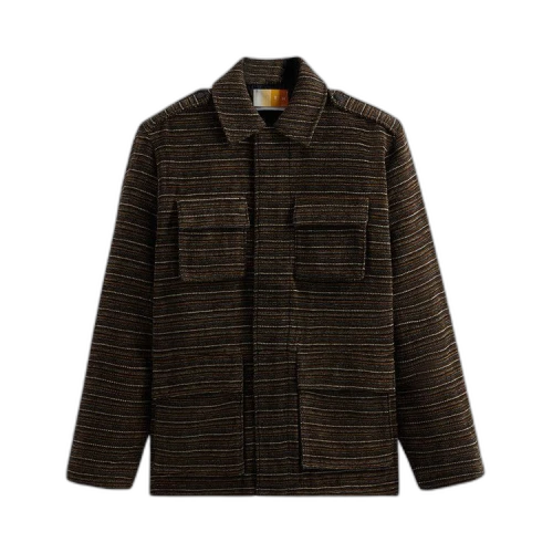 Kith Striped Chenille Duane Field Jacket 'Ink'