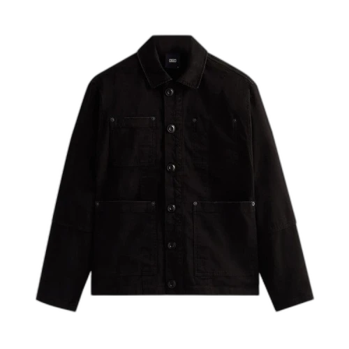Kith Overdyed Canvas Willoughby Chore Jacket 'Black'