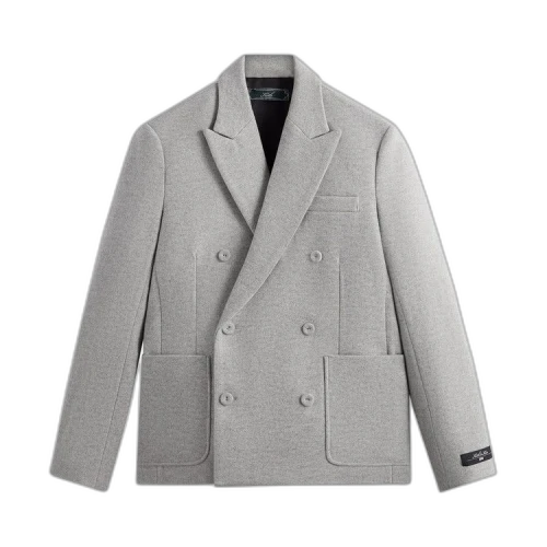 Kith Felted Jersey Julius Blazer 'Heather Grey'