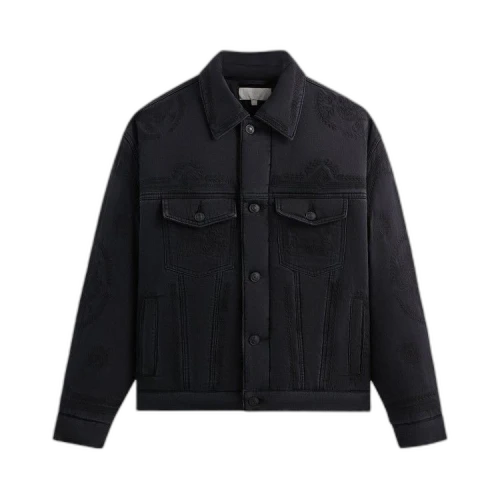 Kith Puffed Jase Denim Jacket 'Black'