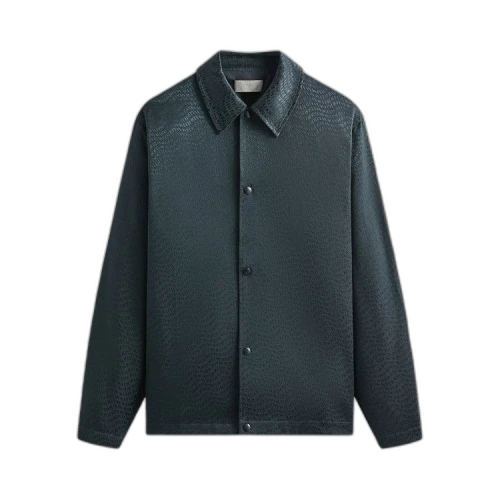 Kith Jacquard Faille Kieran Coaches Jacket 'Machine'