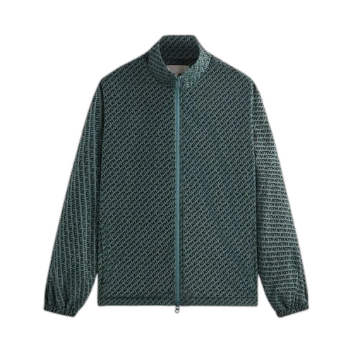 Kith Flocked Italic Monogram Davis Jacket 'Court'