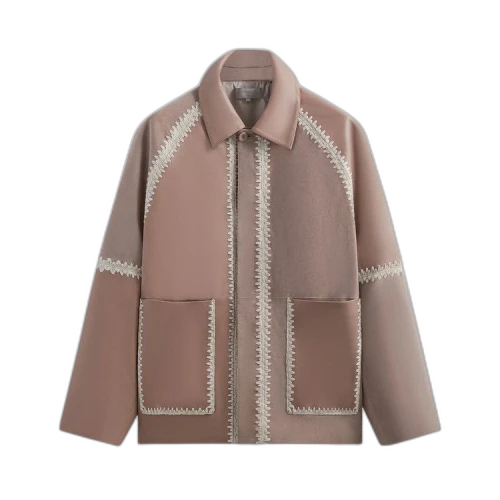 Kith Suede Combo Niko Jacket 'Mound'