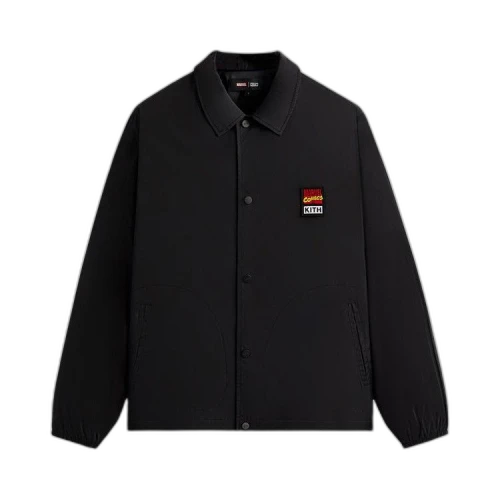 Kith x Marvel Comics Coaches Jacket 'Black'