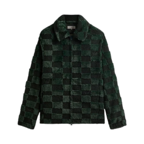 Kith Lloyd Faux Fur Coaches Jacket 'Stadium'