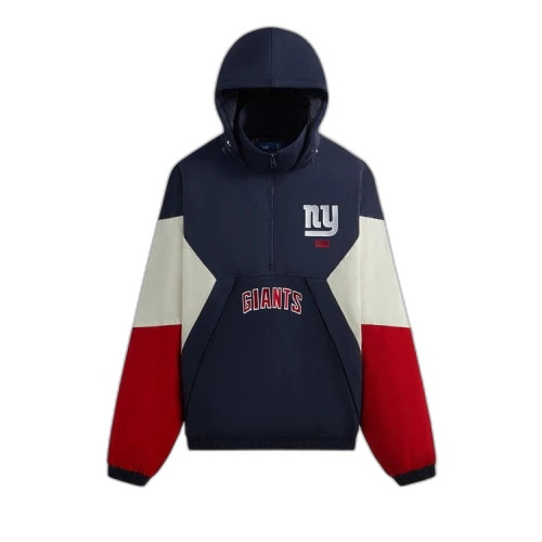 Kith & '47 for the NFL: Giants Quarter Zip Anorak With Hood 'Nocturnal'