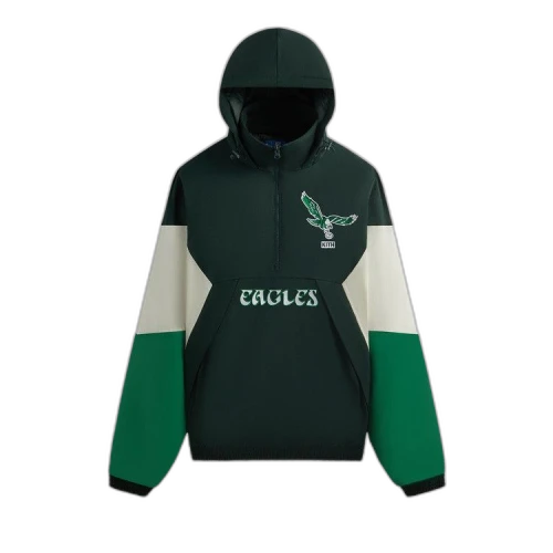 Kith & '47 for the NFL: Jets Quarter Zip Anorak With Hood 'Stadium'