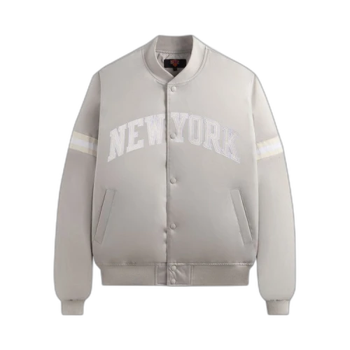 Kith For The New York Knicks Empire Satin Bomber Jacket 'Wake'