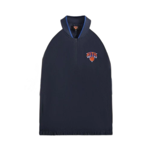 Kith For The New York Knicks Nylon Quarter Zip 'Nocturnal'