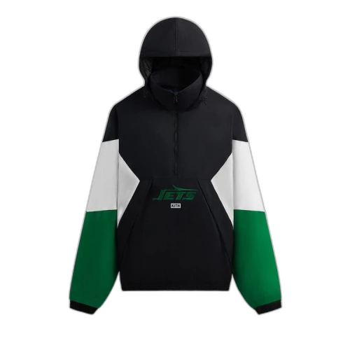 Kith & '47 for the NFL: Jets Quarter Zip Anorak With Hood 'Black'