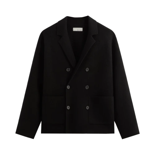 Kith & Kin Cashmere Raya Double Breasted Blazer 'Black'