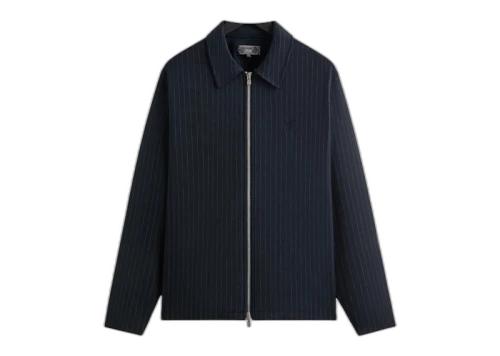 Kith Double Weave Full Zip Coaches Jacket Nocturnal