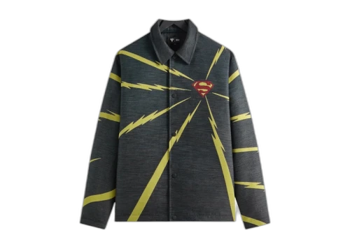 Kith x Superman Lightning Tapestry Jacket Black