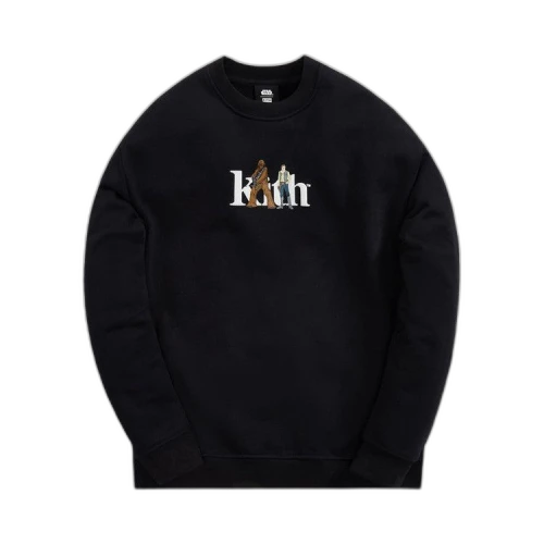 Kith For Star Wars Solo And Chewie Serif Crewneck 'Black'