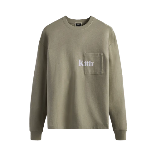 Kith Long-Sleeve Quinn Tee 'Plaster'