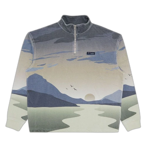 Kith For Columbia PFG Quarter Zip 'Nocturnal'