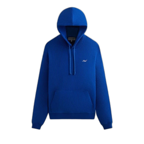 Kith Striped Interlock Williams III Hoodie 'Cyclone'