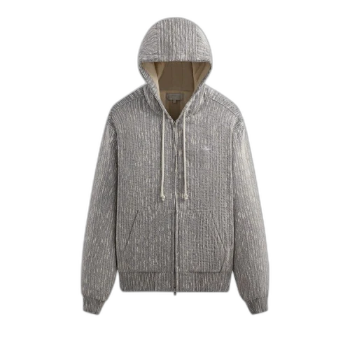 Kith Slub Boucle Sierra Zip Hoodie 'Ink'