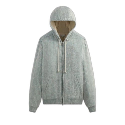Kith Slub Boucle Sierra Zip Hoodie 'Glaze'