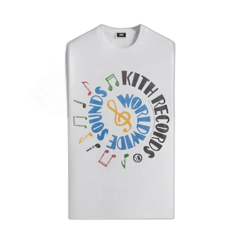 Kith Records Vintage Tee 'White'