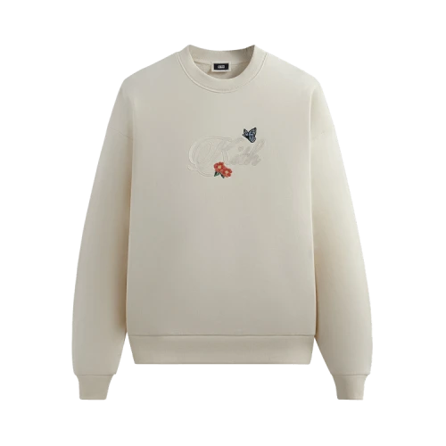Kith Script Nelson Crewneck 'Sandrift'