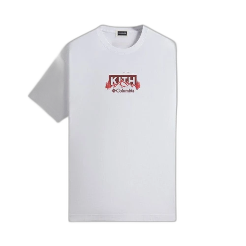 Kith For Columbia Landscape Classic Logo Tee 'Allure'