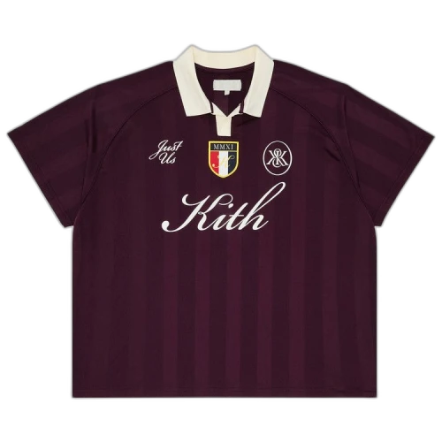 Kith Shadow Stripe Marcel Soccer Jersey 'Rave'