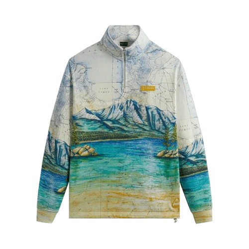 Kith For Columbia Lake Tahoe Quarter Zip 'Chalk'