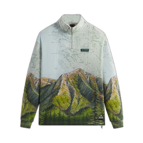 Kith For Columbia Big Sur Quarter Zip 'Arrival'